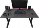 Biurko Zdesk PC-STL/B-Po/B-LH Czarne 138 cmx68 cm 3