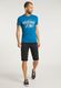 Mustang MUSTANG TSHIRT Aaron C Print MYKONOS BLUE MYKONOS BLUE 1009531 5320 S 1