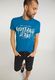 Mustang MUSTANG TSHIRT Aaron C Print MYKONOS BLUE MYKONOS BLUE 1009531 5320 S 4