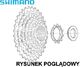 Shimano Kaseta Shimano Alivio CS-HG51 8 rz. 11-28 3