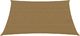 vidaXL Żagiel przeciwsłoneczny, 160 g/m, taupe, 2x2,5 m, HDPE 2
