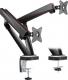 LogiLink Uchwyt biurkowy na 2 monitory do 32" (BP0092) 2