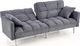 Halmar Sofa ROBERTO ciemno szara rozkładana 12