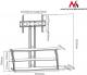 Maclean Stolik RTV szklany z uchwytem do LCD MC-672 3
