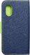 Kabura Fancy Book do SAMSUNG XCOVER 5 granatowy / limonka 1