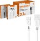 Kabel USB Somostel USB-A - USB-C 1.2 m Biały (SMSBT09) 4
