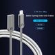 Kabel USB Somostel USB-A - microUSB 1 m Srebrny (SMS-BJ01) 6