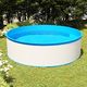 vidaXL Basen stelażowy 350cm White 2