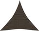 vidaXL Żagiel przeciwsłoneczny, 160 g/m, brązowy, 3,6x3,6x3,6m, HDPE 1