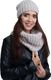 Nandy Nandy Komplet Czapka + Komin Beanie Tunel Polar Mulina 2