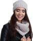 Nandy Nandy Komplet Czapka + Komin Beanie Tunel Polar Mulina 5