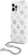 Guess Guess GUHCP12LKSPESI iPhone 12 Pro Max 6,7" srebrny/silver hardcase Peony Chain Collection 2