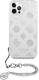 Guess Guess GUHCP12LKSPESI iPhone 12 Pro Max 6,7" srebrny/silver hardcase Peony Chain Collection 3