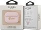 Guess Etui ochronne GUAPSSSI Silicone Vintage Script do AirPods Pro różowe 3