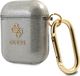 Guess Etui ochronne GUA2UCG4GK Glitter Collection do AirPods 1/2 szare 2