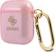 Guess Etui ochronne GUA2UCG4GP Glitter Collection do AirPods 1/2 różowe 3