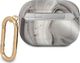 Guess Etui ochronne GUAPUNMK Marble Collection do AirPods Pro szare 2