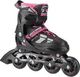 Rolki Nils Extreme NA11002 rekreacyjne regulowane czarne r. 39-42 1