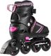 Rolki Nils Extreme NA11002 rekreacyjne regulowane czarne r. 39-42 3