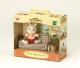 Figurka Epoch Sylvanian Families Zestaw z tatą królików z czekoladowymi uszkami (kanapa) (2201) 2
