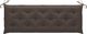 vidaXL Poduszka na huśtawkę taupe tkanina 150 cm 4