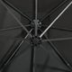 vidaXL Parasol wiszący z lampkami LED i słupkiem, antracytowy, 250 cm 2