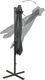 vidaXL Parasol wiszący z lampkami LED i słupkiem, antracytowy, 250 cm 8