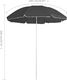 vidaXL Parasol ogrodowy na stalowym słupku, antracytowy, 180 cm 4