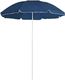 vidaXL Parasol ogrodowy na stalowym słupku, niebieski, 180 cm 1