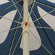 vidaXL Parasol ogrodowy na stalowym słupku, niebieski, 180 cm 1