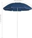 vidaXL Parasol ogrodowy na stalowym słupku, niebieski, 180 cm 4