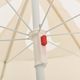 vidaXL Parasol ogrodowy na stalowym słupku, piaskowy, 180 cm 1