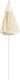 vidaXL Parasol ogrodowy na stalowym słupku, piaskowy, 180 cm 3
