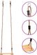 Huśtawka vidaXL Huśtawka z deski, 200 cm, lite drewno sosnowe 1