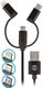 Ładowarka Forever 1x USB-A 1x USB-C 3 A 11