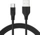 Kabel USB Somostel USB-A - USB-C 3 m Czarny (SMS-BT03 USB - USB typ C Czarny) 3