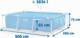 Intex Basen stelażowy 300x200cm 2w1 (28272) 5