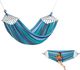 Nils Extreme Nc9004 Niebieski-ciemno Niebieski Hamak Z Drewnianą Belka 70cm I Metalowym Uchwytem Nils Camp 14