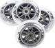 Nils Extreme PU 90x24 82A BIAŁE (4 szt.) + ABEC-7 CHROME (8 szt.) ZESTAW NILS EXTREME 2