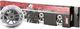 Nils Extreme PU 90x24 82A BIAŁE (4 szt.) + ABEC-7 CHROME (8 szt.) ZESTAW NILS EXTREME 4
