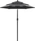 vidaXL 3-poziomowy parasol na aluminiowym słupku, antracytowy, 2 m 1