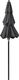 vidaXL 3-poziomowy parasol na aluminiowym słupku, antracytowy, 2 m 4
