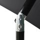 vidaXL 3-poziomowy parasol na aluminiowym słupku, antracytowy, 2 m 5