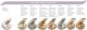 Cece Farba do włosów CeCe Color Creme 6/34 Złocisto-miedziany ciemny blond 5