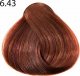 RR Line Profesjonalna farba do włosów RR Line 100 ml 6.43 ciemny blond miedziano złoty 1