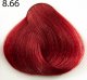 RR Line Profesjonalna farba do włosów RR Line 100 ml 8.66 jasny blond intensywnie czerwony 1