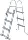 Bestway 4-stopniowa drabinka basenowa Flowclear, 107 cm 1