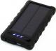 Powerbank PowerNeed Sunen Power Bank 8000mAh z panelem solarnym 0.95W, czarny (S8000B) 2