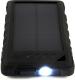 Powerbank PowerNeed Sunen Power Bank 8000mAh z panelem solarnym 0.95W, czarny (S8000B) 4