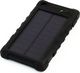 Powerbank PowerNeed Sunen Power Bank 8000mAh z panelem solarnym 0.95W, czarny (S8000B) 1